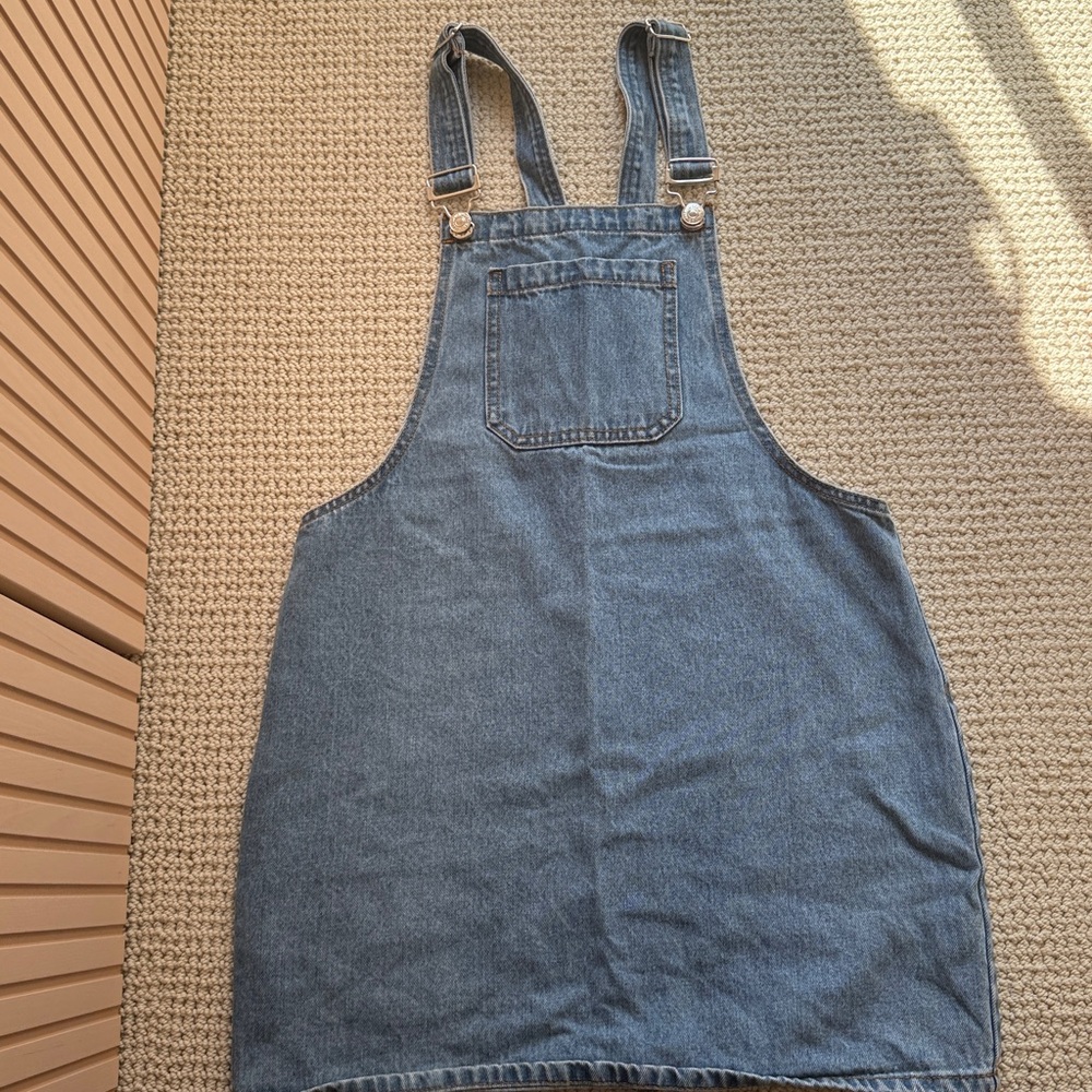 Forever 21 denim overall dress